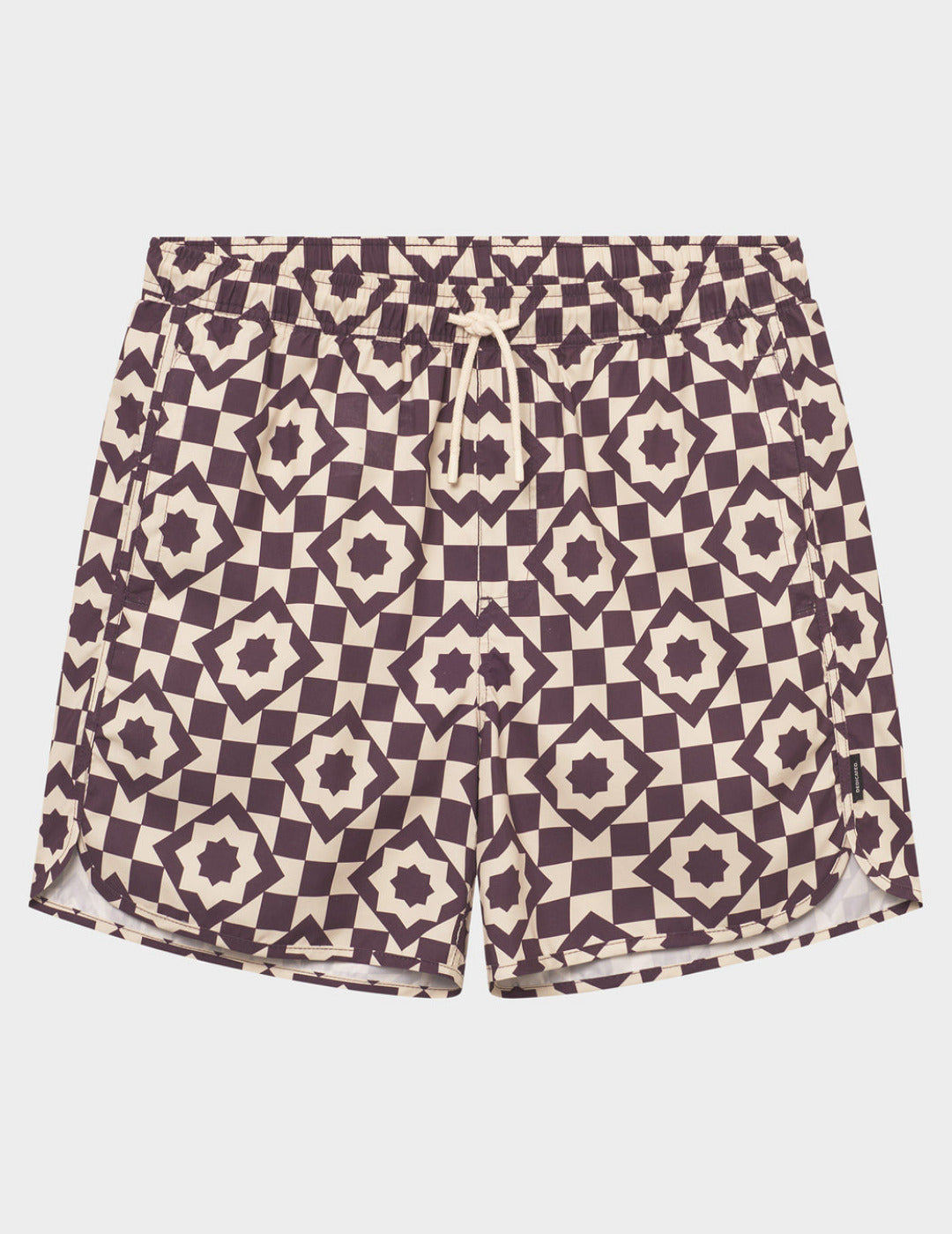 Swim Shorts Sandhamn Mosaic Star Plum