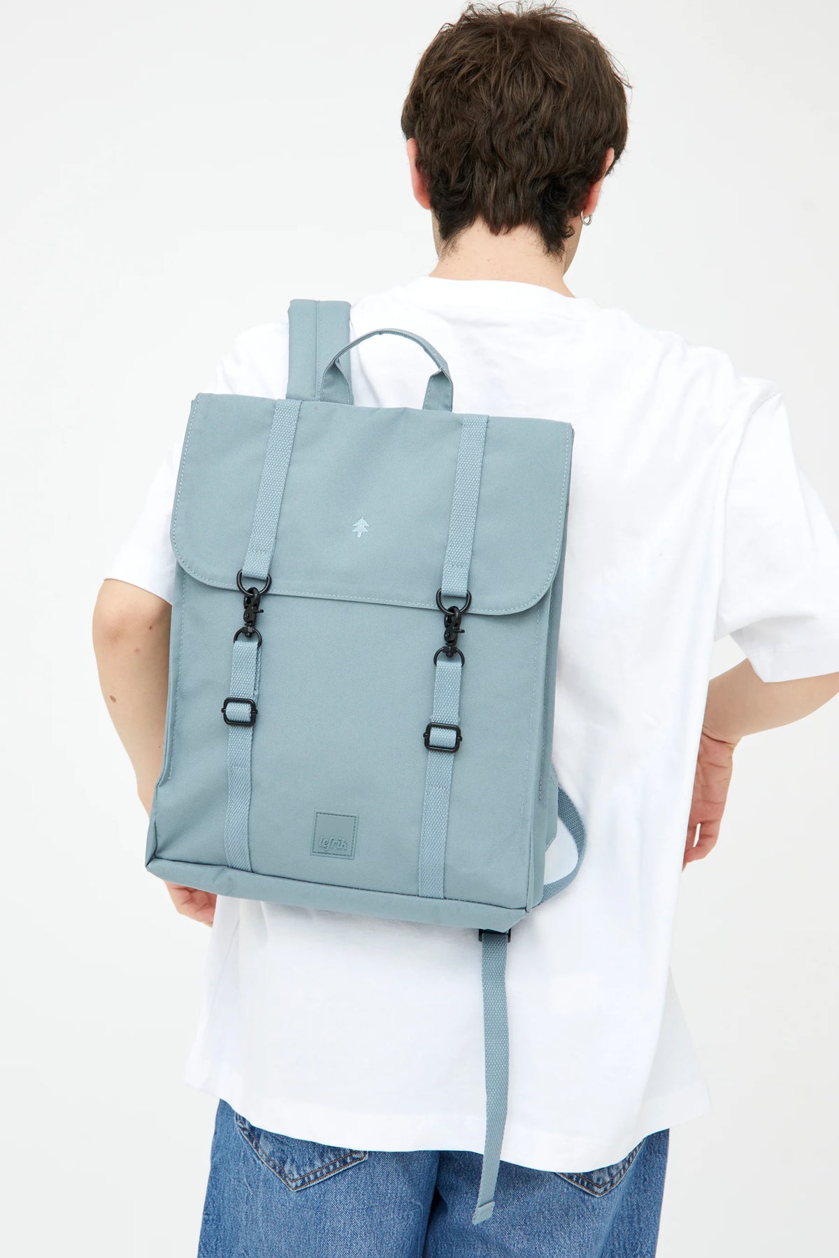 HANDY BACKPACK STONE BLUE