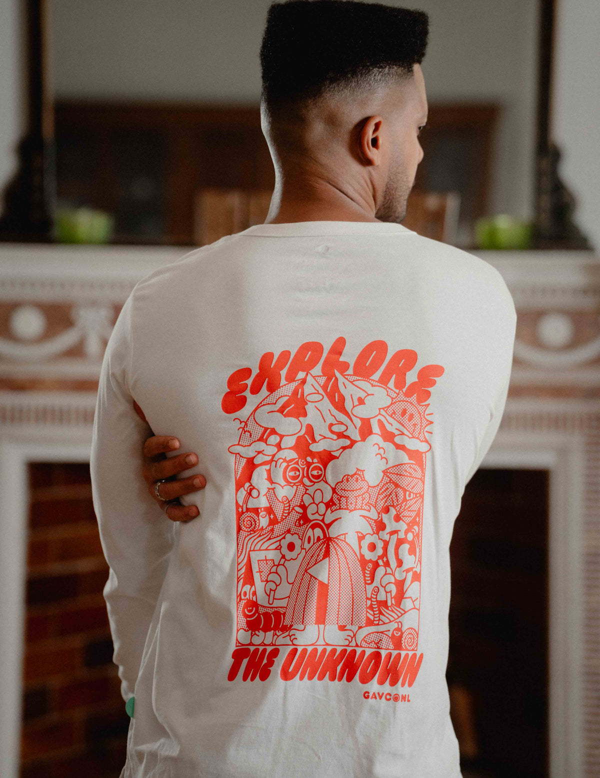 Long Sleeve Tee - Exolore the Unkown (Gav Connell)