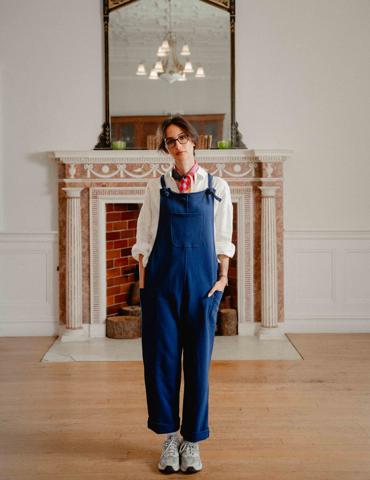 Dungarees - Navy