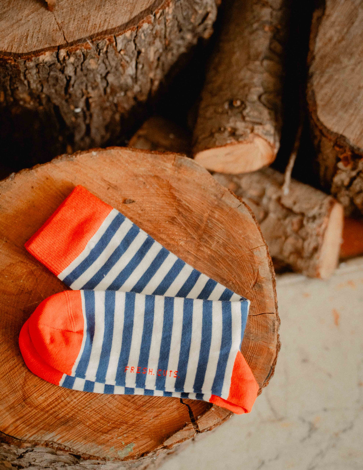 Stripe Casual Sock