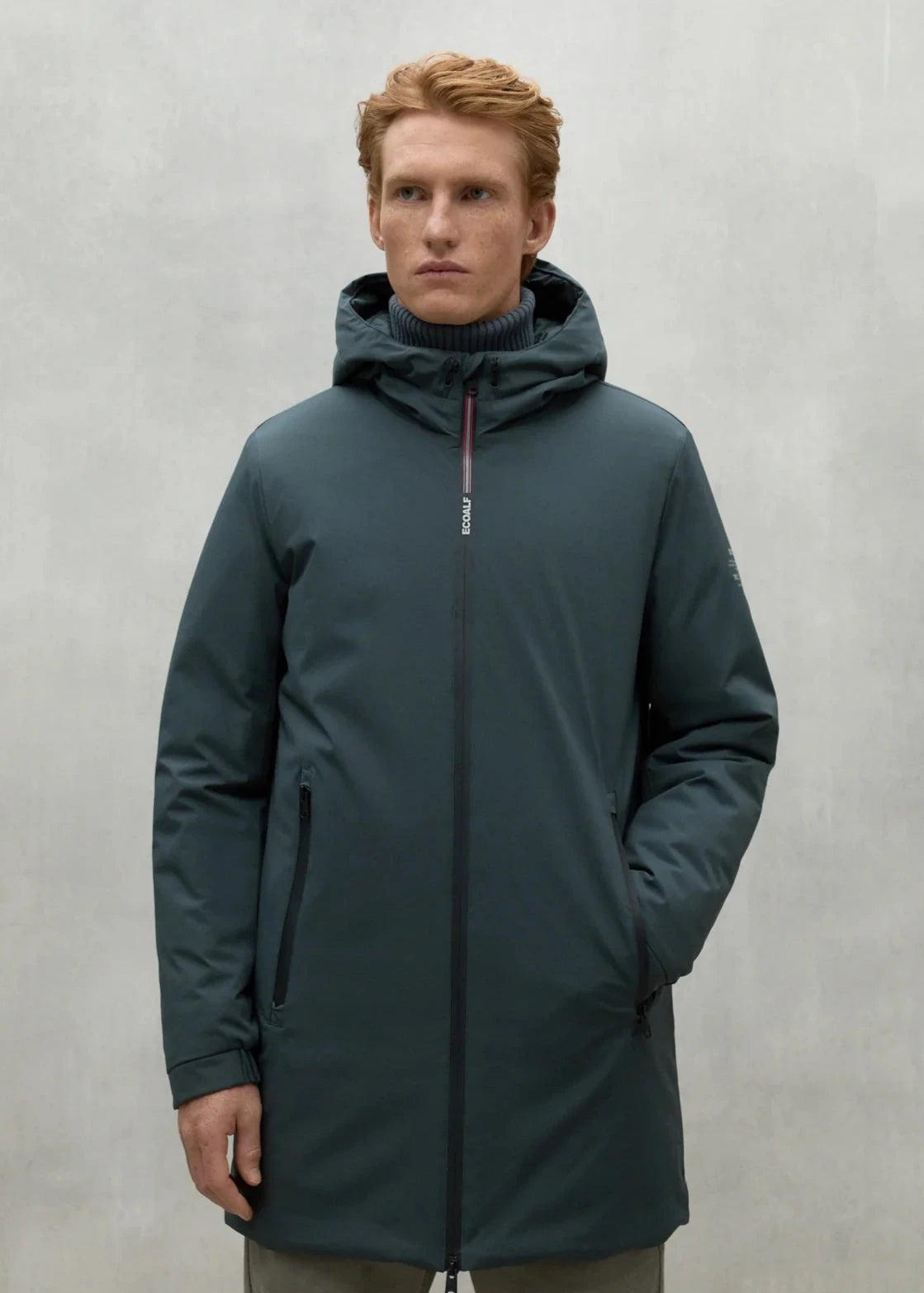 DARK GREEN PASU COAT