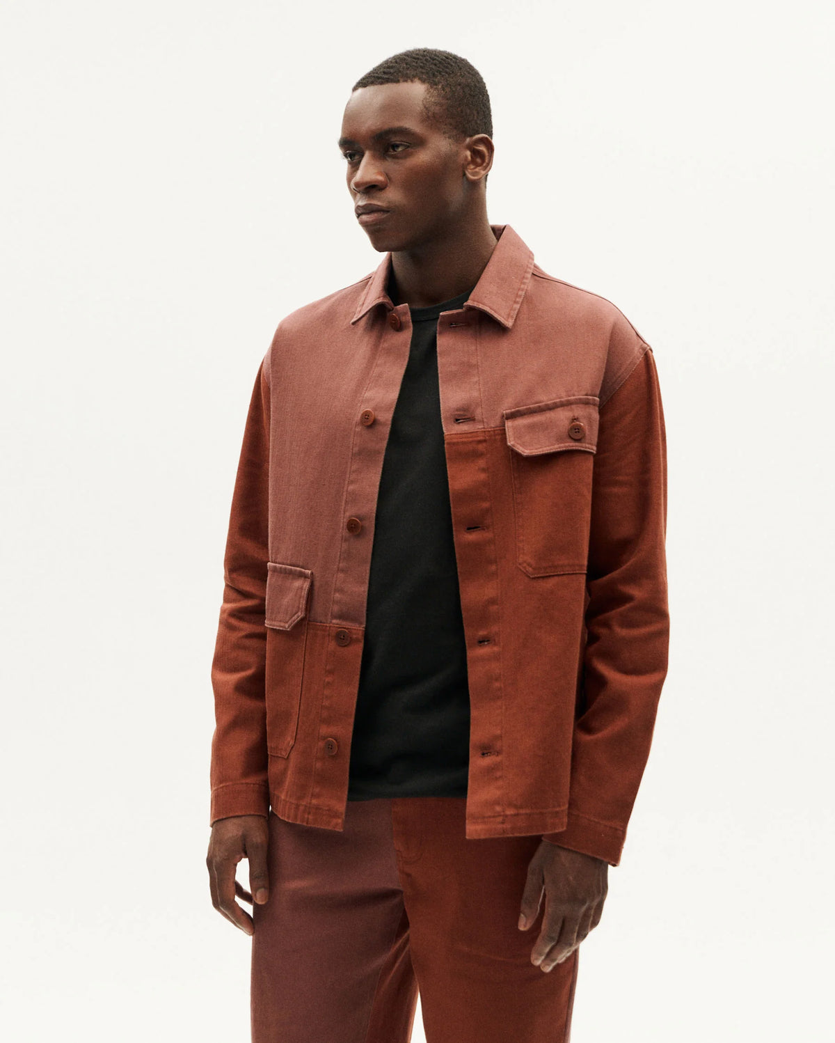 TOASTED HERRINGBONE CARMY JACKET