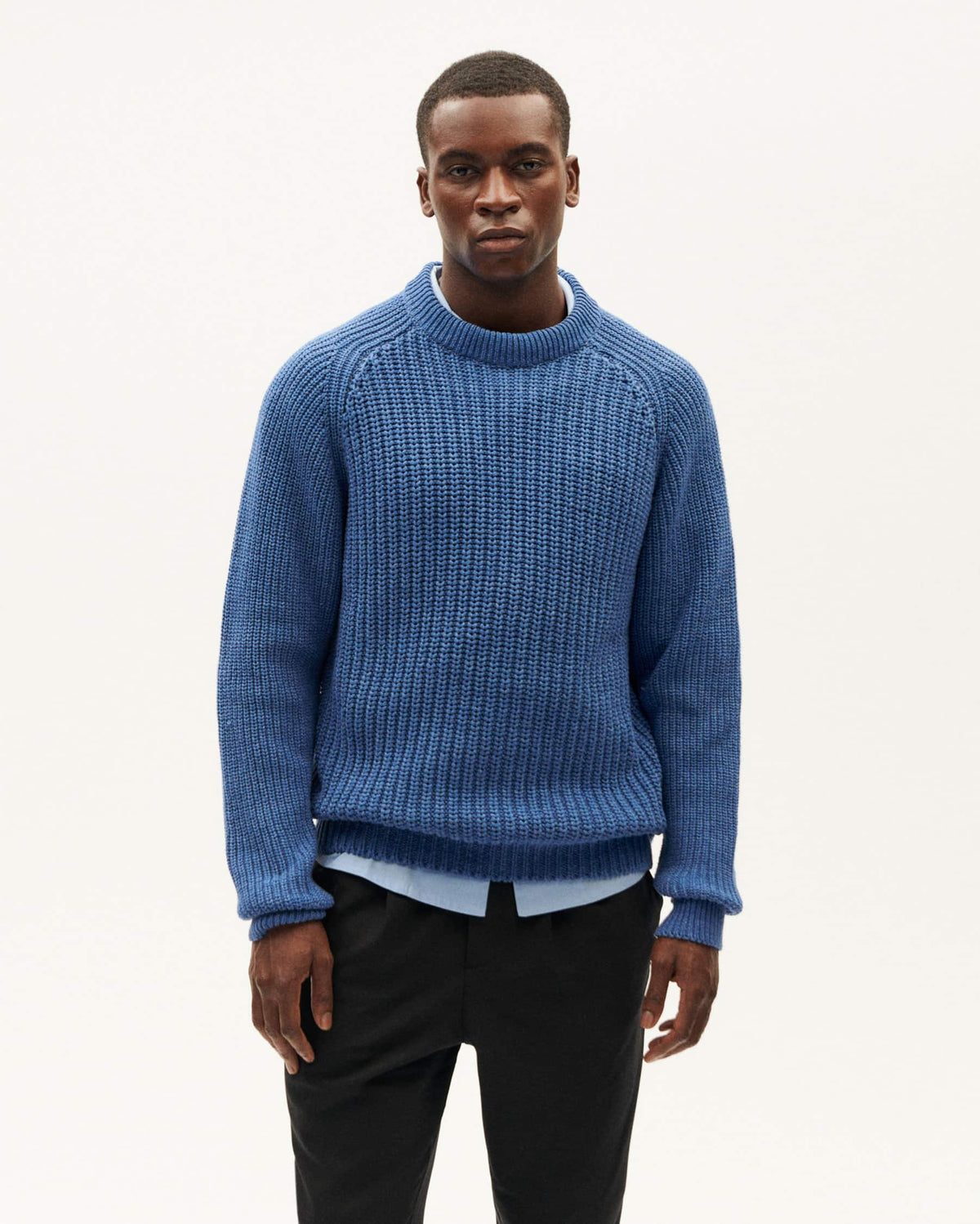 KLEIN BLUE NEO KNITTED SWEATER