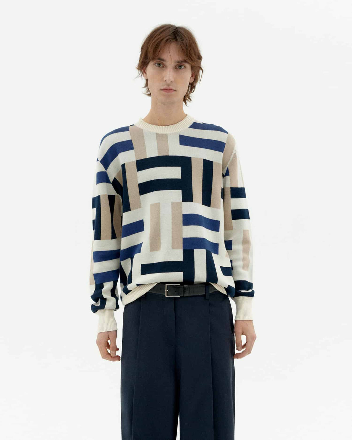 FIELD NAVY KHEM KNIT