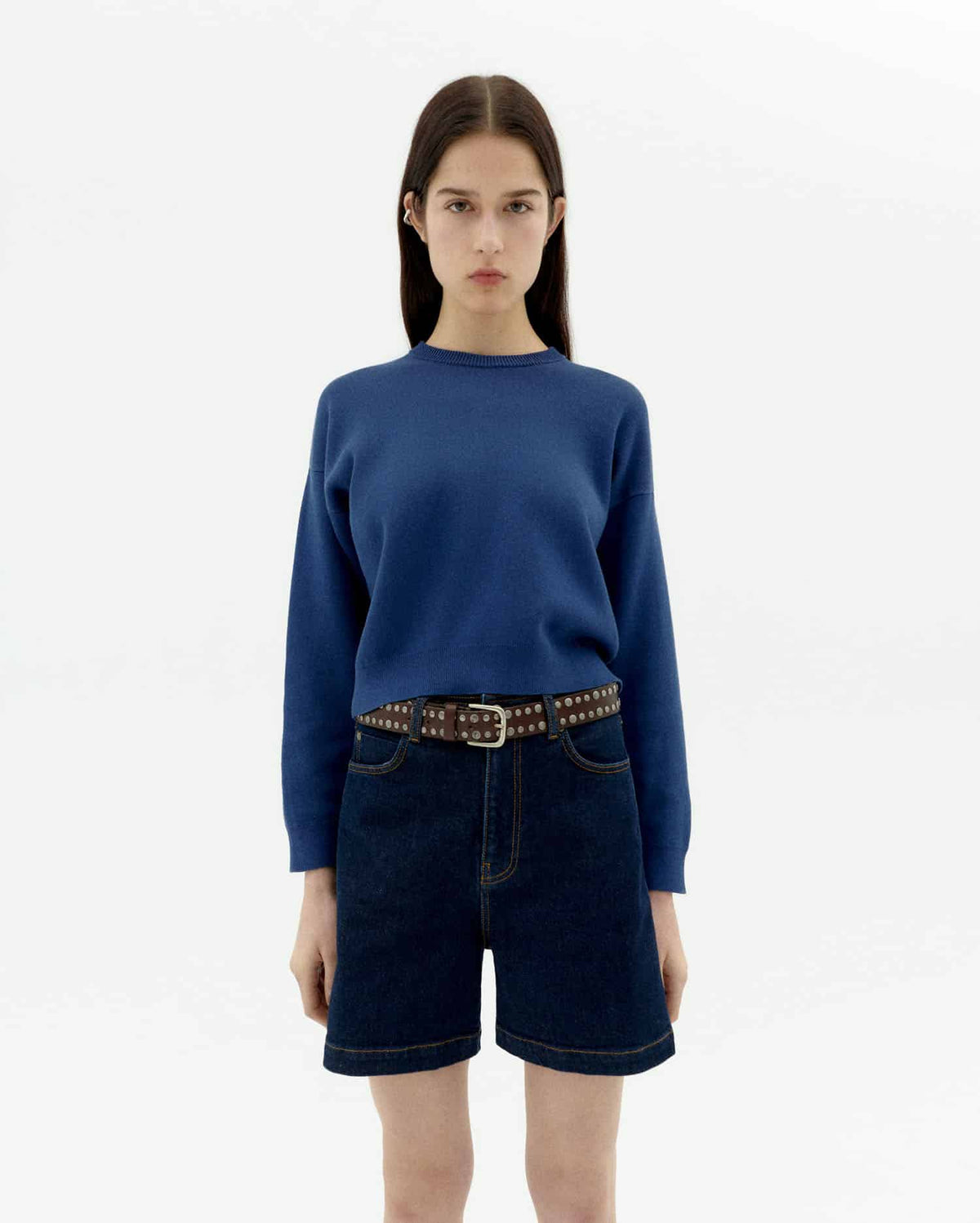 COBALT FLOWER PHILIS KNIT