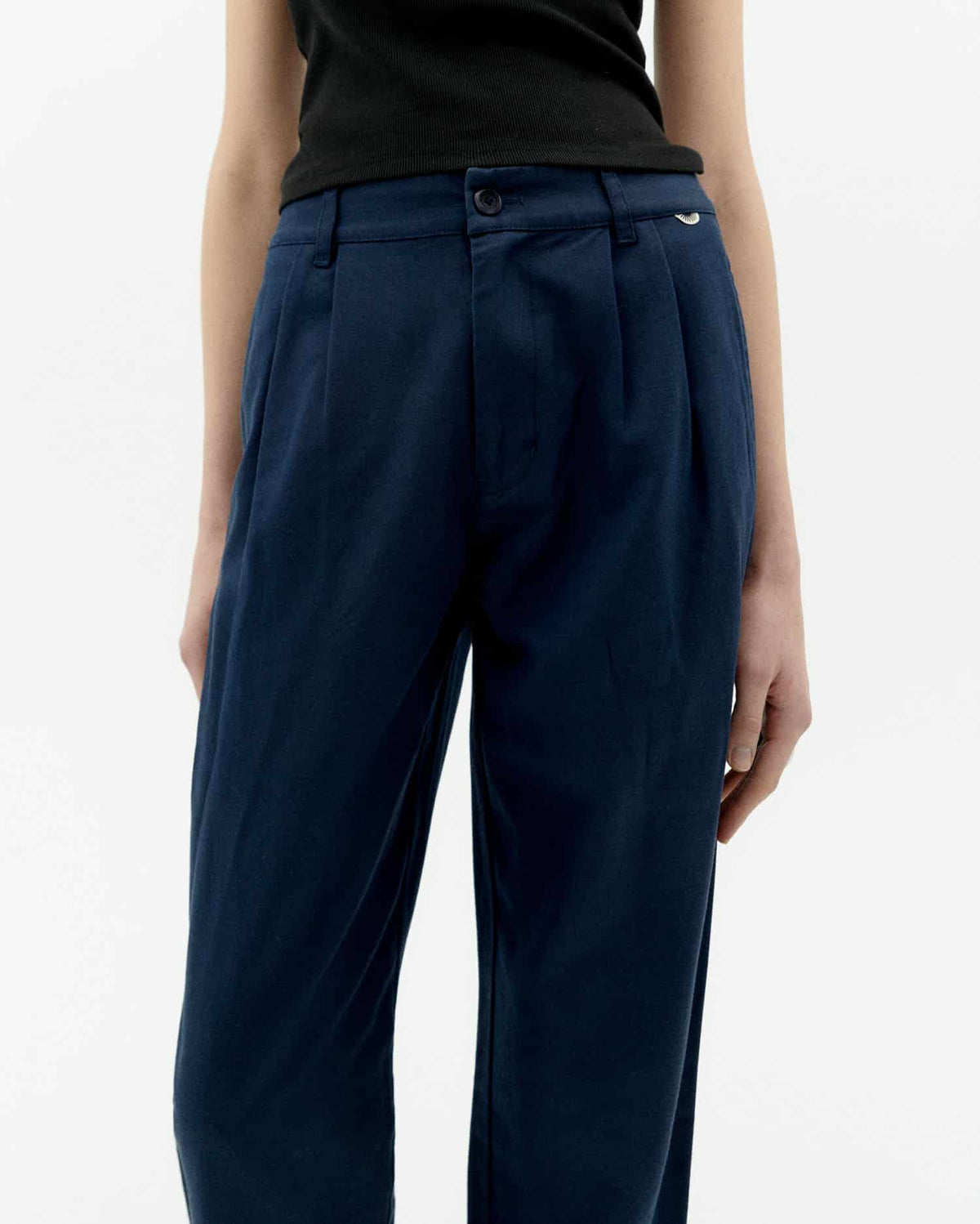 NAVY HEMP RINA PANTS